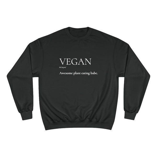 Champion Sweatshirt - Vegan Definition - Unisex