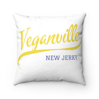 Veganville New Jerky Faux Suede Square Pillow Case