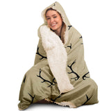 Antler Hooded Blanket