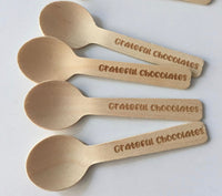 Customizable Dessert Spoons 100 pc