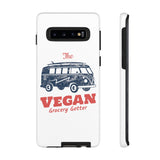 Retro Vegan Grocery Getter Tough Phone Case - Various Choices