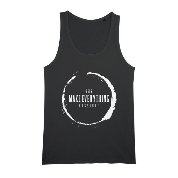 Bees Make Everything Possible Organic Tank - Unisex