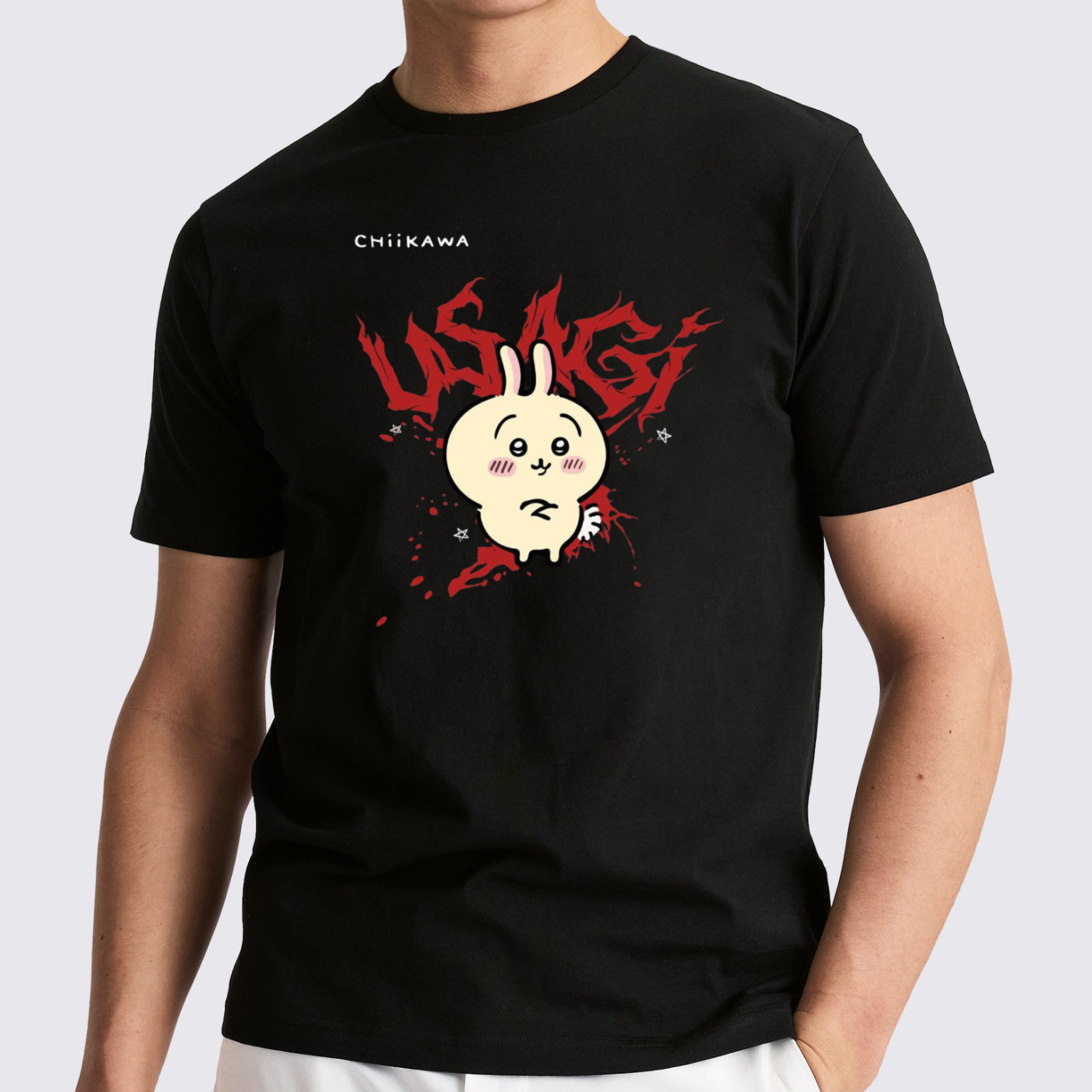 Cute Chiikawa Usagi Shirt, Cute Japanese Anime Manga Inspired Shirt