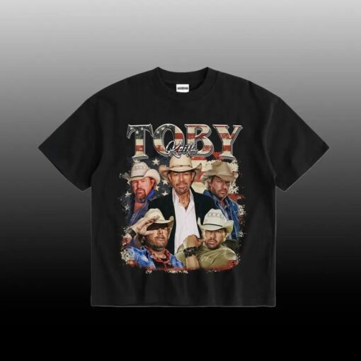 Vintage Toby Keith 90s T-Shirt, Retro Country Music Tee for Men & Women, USA Made