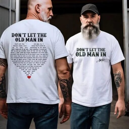 Don't Let The Old Man In Toby Keith Shirt, Country Music Fan Tee, Vintage Western Graphic T-Shirt, Country Concert Gift