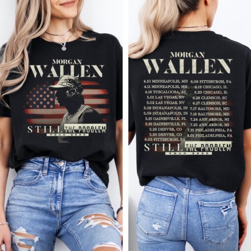 Morgan Wallen Still The Problem Tour 2026 Shirt, Vintage Country Music Concert Tee, Retro Country Singer T-Shirt