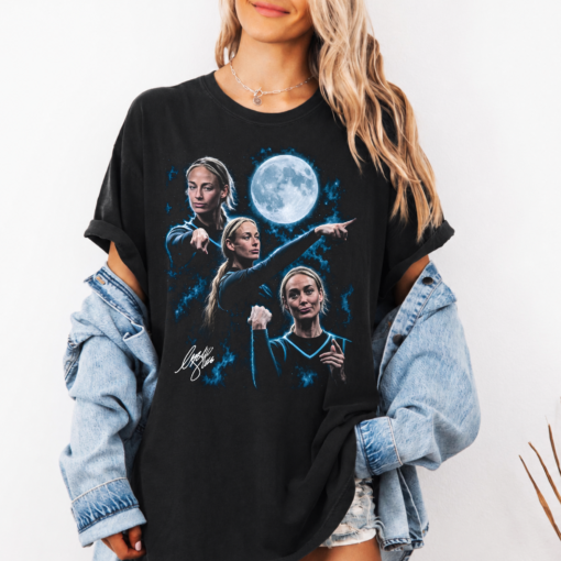 Sophie Cunningham Three Moon Shirt, Wolf Moon Parody Basketball Tee, Funny Basketball Fan Gift