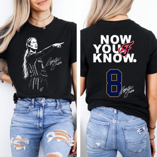 Sophie Cunningham Pointing Shirt, Vintage Basketball Collage Tee, Cunningham No. 8 Women's Hoops Fan Graphic T-Shirt