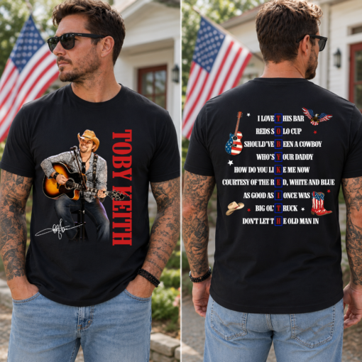 Toby Keith Shirt, Country Music Legend T-shirt, Country Music Hits Graphic Tee