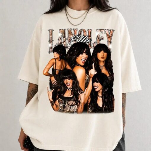 Vintage Ella Langley Shirt, Bootleg Rap Style Tee for Fans