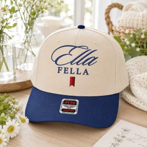 Ella's Fellas Club Otto Cap, Ella Embroidered/ Printed Otto Cap, The Dandelion Tour 2026 Hat