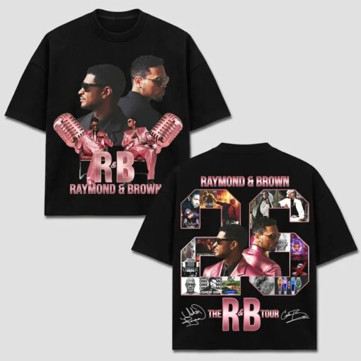 Raymond & Brown Tour 2026 Shirt, Breezy R&B Concert Tee, Vintage Music Fan Gift
