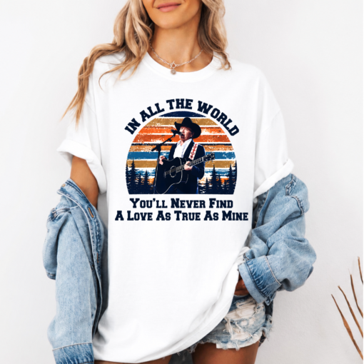 George Strait Vintage Shirt, Classic Country Music T-Shirt, Western Concert Tee