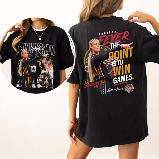 Sophie Cunningham Pointing Shirt, Basketball Meme Tee, Vintage Women's Sports T-Shirt