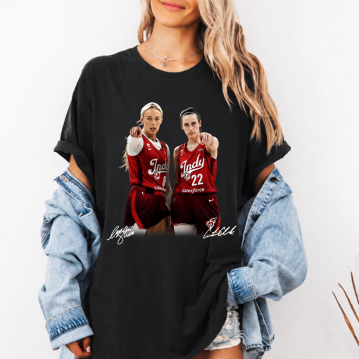 Sophie Cunningham Caitlin Clark Basketball Shirt, Fever Women's Basketball Graphic Tee, Sports Fan Gift