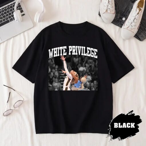 White Privilege DiJonai Carrington Shirt, Sophie Cunningham Basketball Tee, Retro Women’s Basketball Fan Gift