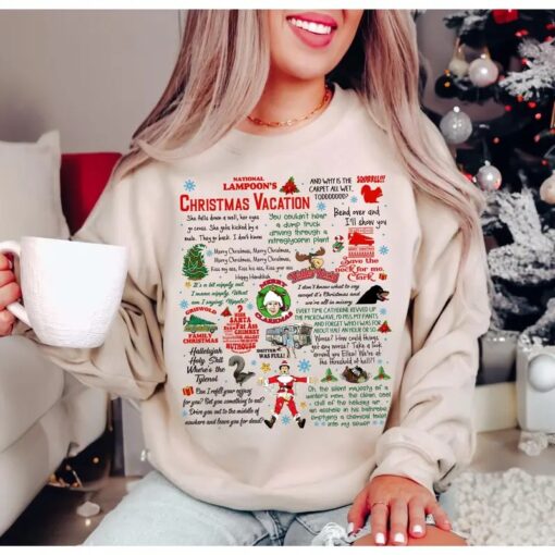Christmas Vacation Rant Sweatshirt, Christmas Vacation Quotes, Clark Griswold Sweatshirt, National Lampoons Vacation Sweatshirt